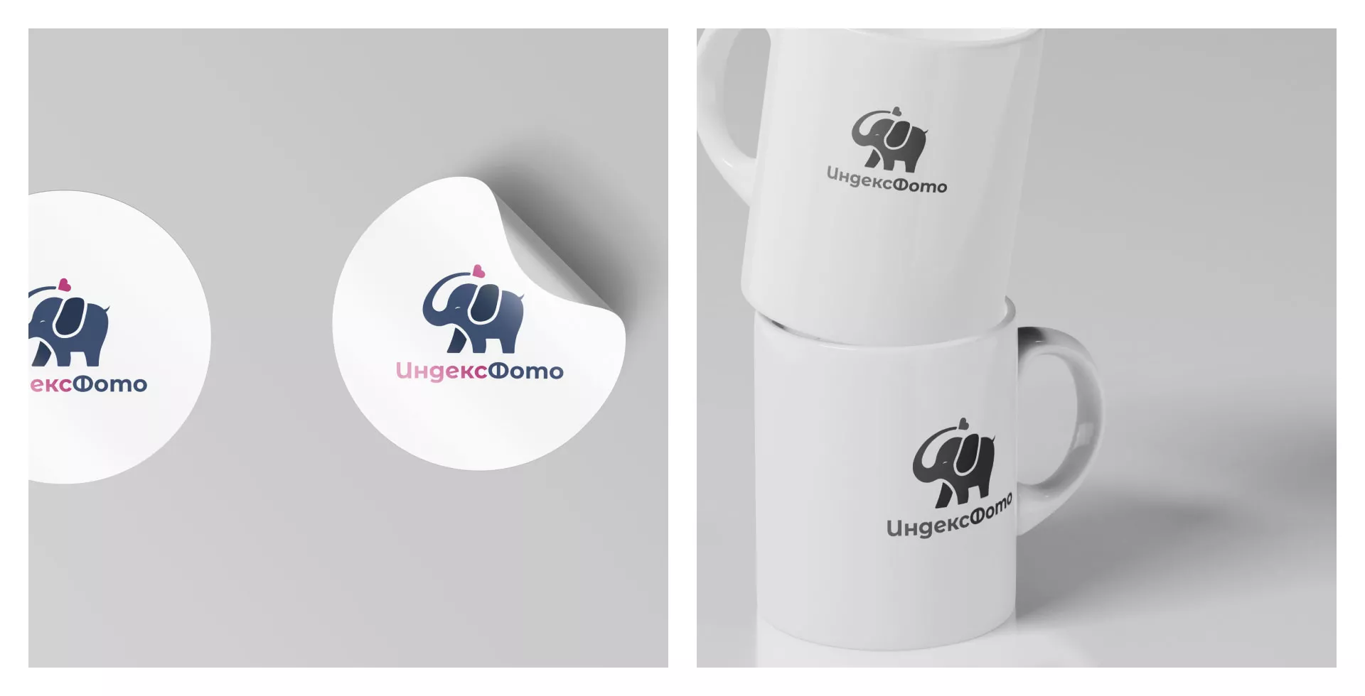 Разработка логотипа фотостудии «IndexPhoto» в Короче