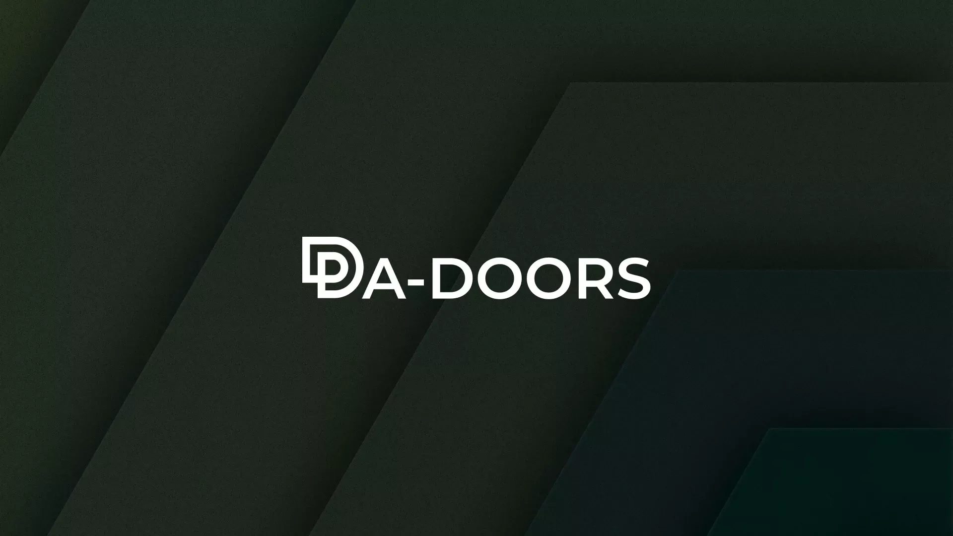 Создание логотипа компании «DA-DOORS» в Короче
